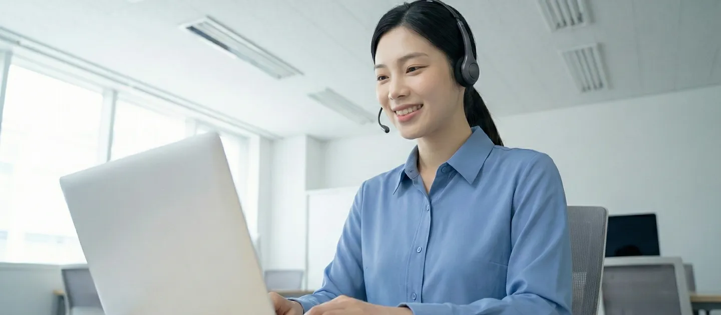 카드깡업체 상담 진행 모습을 담은 참고 사진